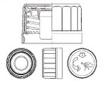 Duma® Twist-Off schroefdop model 3829D